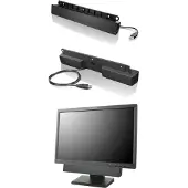 Lenovo USB Soundbar Noir 2.0 canaux 2,5 W