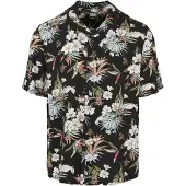 Urban Classics Chemise mélange de couleurs / noir