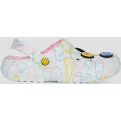 Crocs Sabots Smiley Classic Lined Clog femmes - Blanc - 45 / 46
