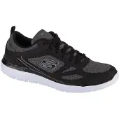 SKECHERS Baskets basses 'Summits-South Rim' noir chiné