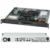 Supermicro CSE-512F-350B1 Server Geh 1U/1x350W/2x3.5" SC512F-35