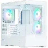 Zalman Case P30 V2 MicroATX Mini Tower 3 FansRGB White
