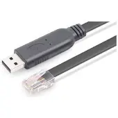 Microconnect USBETHM Kabelschnittstellen-/Gender-Adapter USB A RJ45 Schwarz (ICUSBROLLOVR)