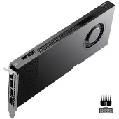 Nvidia RTX PRO 4000 Blackwell - Cartes graphiques - RTX PRO 4000 Blackwell - 24 Go GDDR7 - PCIe 5.0 x16 - 4 x DisplayPort - en vrac