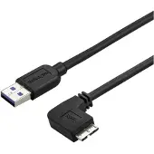 StarTech.com .com USB3AU50CMRS câble USB 0,5 m USB 3.2 Gen 1 (3.1 Gen 1) USB A Micro-USB B Noir