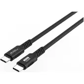Microconnect MC-USB4-CC40LQ-1.5, 1,5 m, USB-C, USB-C, USB4 Gen 3x2, noir