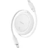 Baseus Free2Pull Mini Usb-C To Usb-C Cable, 60W, 1, (White)