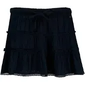 Superdry Cheesecloth Tiered Mini Skirt Bleu 2XS Femme