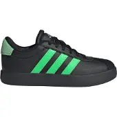 Adidas Chaussures - VL Court 3.0 K - Noir/Vert écran - - 29 - Chaussures