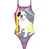 Turbo Bulldog Swimsuit Rose 4XL Femme