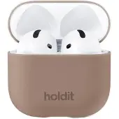 Holdit Coque Silicone pour Apple AirPods 5 / 4 - Mocha Brown