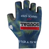 Castelli Competizione Soudal Quick-step 2026 Short Gloves Bleu L