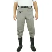 Colmic Taslon Waist Breathable Wader Gris EU 39 Homme