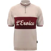 Santini Maillot à Manches Courtes Eroica Vino