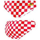 Turbo Squares Wp Swimming Brief Rouge XL Homme