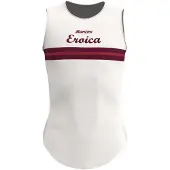 Santini Eroica Timo Sleeveless Base Layer Blanc XS Homme