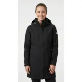 Helly Hansen Aden Long, imperméable, femmes, noir