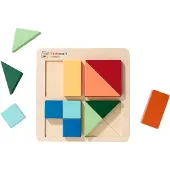 Eichhorn Monde des tout-petits Jouet de motricité Jeu de pose Montessori Formpuzzzle 100006032