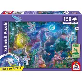 Sonstige Verlage Puzzle - SPIELE - Le conte de fées de la licorne - 150 pièces - À partir de 7 ans