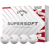 Callaway Supersoft 2025 White Valentine Balles de golf