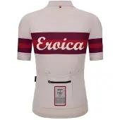 Santini Eroica Timo Short Sleeve Jersey Beige 2XL Homme