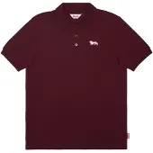 Lonsdale Polo homme coupe classique WHALTON Oxblood/Écru XL