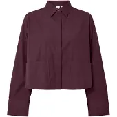 Y.A.S Lee Short Long Sleeve Blouse Violet 46 Femme