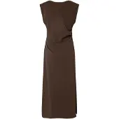 Y.A.S Robe 'YASPINA' marron