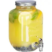 Relaxdays Distributeur de boissons, Distributeur de boissons, Transparent