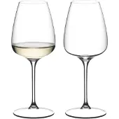 Riedel Verres à vin blanc Grape@- Vin blanc / Rosé / Champagne / Spritz - 550 ml - 2 pièces