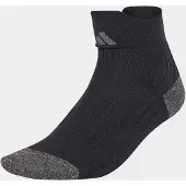 Adidas Chaussettes de sport 'RUNNING COMFY ANKLE' gris foncé / gris chiné / noir