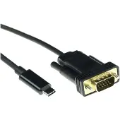 ACT Sb0032 Usb-c To Vga Adapter Doré
