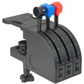 Logitech Saitek Pro Flight Pc Throttle Quadrant Noir