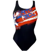 Turbo Puerto Rico Swimsuit Noir 3XL Femme
