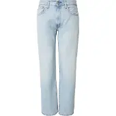 Levi's Jean '555 Relaxed Straight' bleu clair