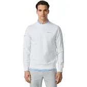 Hackett London pour homme. HM5800120 Sweat-shirt Hs Essential Crew blanc (XL), Casuel, Coton