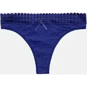 Tazzio String '3er Pack F927' bleu marine