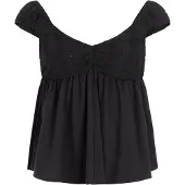 Protest Artesia Sleeveless T-shirt Noir L Femme