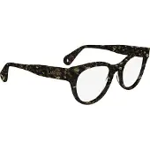 Lanvin Lunettes de Vue - - LNV2654 - Acétate - Marron (Textured brown gold) - Taille 50/19/140