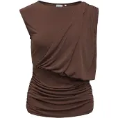 Object Haut 'OBJDellie' brun foncé