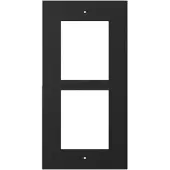 2N Telecommunications 9155012B - Cadre mural IP Verso, 2 modules - noir