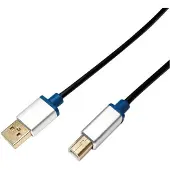 Logilink Câble de connexion USB 2.0 A mâle vers USB B mâle 2 m