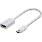 Microconnect USB3.1CAF02W 0.2m USB C USB A Blanc Câble USB (USB3.1CAF02W)