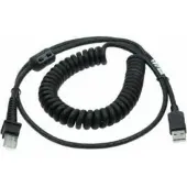 Datalogic - USB-Kabel - USB (M) bis USB (M) - 2,4m - gewickelt - Schwarz (90A052285)