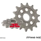 Jt Pignon acier anti-boue 1446 - 520