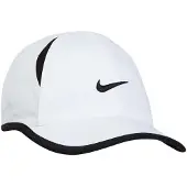 Nike Casquette de sport noir / blanc