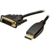 Synergy 21 DisplayPort — DVI (2 m), Câble vidéo, Noir