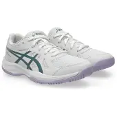 Asics pour femme/filles. 1074A045 Baskets Upcourt 6 GS blanc (36), Plat, Lacets, Casuel, Sport, Multisport, mode enfantine