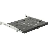 LOGON RAS600BL rack-toebehoren Rack shelf, Armoire serveur : accessoires, Noir