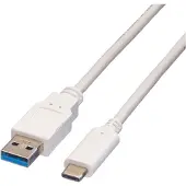 Value Valeur VALEUR Câble USB 3.1, A-C, M/M 0,5 m
